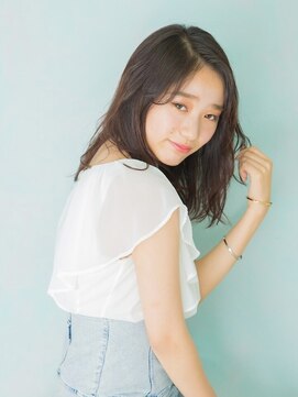 アビント バイ レシッド 武蔵小杉(abinto by rcid) ふわツヤセミロングヘア