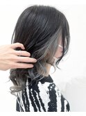 インナーカラー×モノトーン