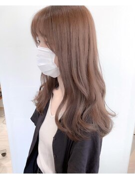 プラグ バイ ネオリーブ(plug by neolive) ブリーチなしショコラアッシュ×髪質改善 [髪質改善/縮毛矯正]Ｔ