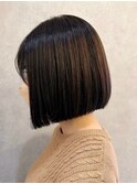 韓国前髪×韓国ボブ【髪質改善/新宿/くびれヘア】