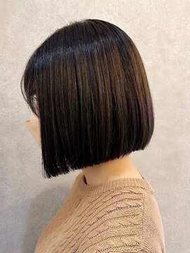 ルームバイシー 新宿(Loom. by Sea) 韓国前髪×韓国ボブ【髪質改善/新宿/くびれヘア】