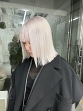 ネンドヘアー(nendo_hair) ホワイトカラー/ホワイトブロンド