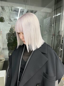 ネンドヘアー(nendo_hair) ホワイトカラー/ホワイトブロンド