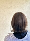 【CASA.sae】外はね×ベージュ
