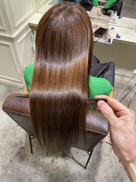 ロロ(ro-ro) 【恵比寿 ro-ro】鶴田限定髪質改善ストレートは様々な髪質対応