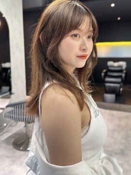 シティ(CITY) レイヤーカット 韓国ヘア 顔周りカット/20代30代40代50代