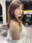レイヤーカット 韓国ヘア 顔周りカット/20代30代40代50代