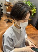 フェイスフレーミングブリーチなし小顔ショート【LODAT横浜】