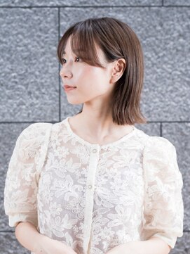レスピア 銀座中央通り店(Respia) 切りっぱなしボブ【銀座/有楽町】30代40代50代