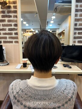 ロク 白楽(rocu) 前髪/マチルダボブ/ピンクベージュインナー/グレージュ[白楽駅]