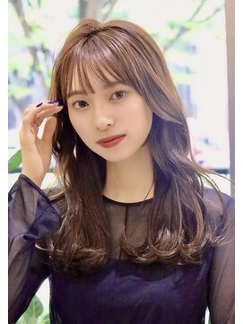 ゼンコー オモテサンドウ(ZENKO Omotesando) 大人かわいい艶感ブラウンヘルシーロング