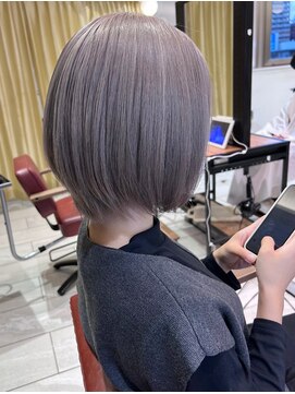 プログレス ひばりヶ丘店(PROGRESS) デザインカラー　パープルシルバー