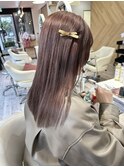 pink beige 暖色カラー　ピンクベージュ　ペールカラー