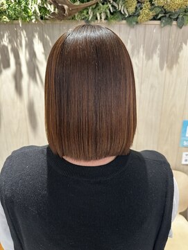 フリーラ 横浜(freera) 髪質改善サラサラプレミアムストレート大人ガーリー韓国ボブ横浜