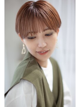 アッシュ 池袋店(Ash) 20代30代40代【小顔ヘア】耳掛けマッシュショート　＃池袋駅