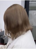 ミルクティーカラー/ボブ