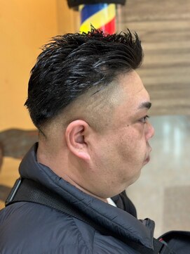 アポロカットステージ 相模大野店 アップバング/ツーブロックマッシュ<理容室>[メンズ/相模大野]