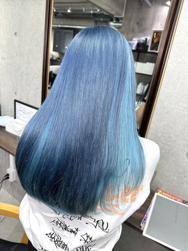 ダンク(DUNK) 青と水色インナー