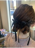 ツインヘアセット