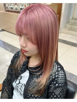 ハレル 戸塚(HAREru.) デザインカラー ピンク×黒