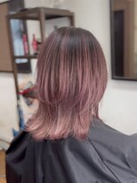 ヘアーサロン カラー 色彩店(COLOR)&nbsp;ピンクバイオレットカラー