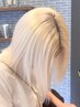 【新規限定リタッチブリーチ】ケアブリーチ＋カラー