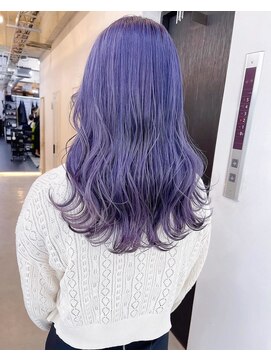 エイム(AiM) ラベンダー／ケアブリーチ／ダブルカラー