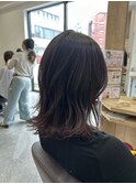 毛先にさりげない 裾カラーをプラス♪♪
