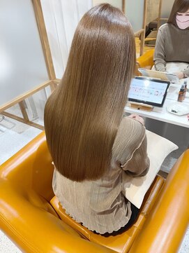 ジーナ 本八幡(Zina) サンドベージュカラー×髪質改善　Zina本八幡