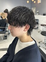 メンズ リコ(MEN'S RICO) 波巻きスパイラル波巻きパーマウルフパーマ刈り上げなし【大和】