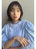 シースルー前髪and顔まわりウルフ