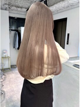 ペレ アネックス 大阪梅田茶屋町店(PELE ANNEX) ホワイトグレージュ/デジタルパーマ/チェリーブラウン/梅田