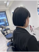【ミニボブ】ナチュラルボブ/ストレートボブ/ショートボブ
