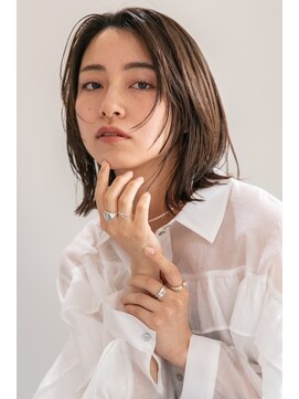 サロンドミルク 新百合ヶ丘店(salon de MiLK) レイヤースタイル、ミディアムbob