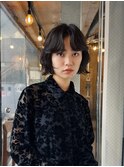 ショートボブ/レイヤー/ニュアンスパーマ/顔周りカット/20代30代