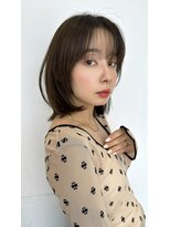 ボヌール 川西(Bonheur)&nbsp;20代◎30代◎40代◎レイヤーボブ×ベージュ/川西能勢口