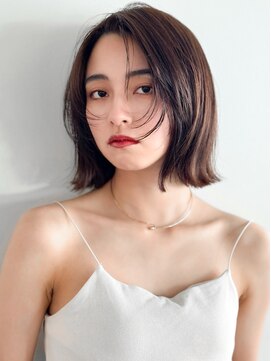 エインアンリー 明治神宮前(AIN.ANLY.) ☆暗めカラーグランマッシュデザインカラーフェイスフレーミング