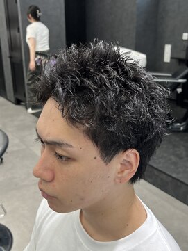 メンズ サロン ドット トウキョウ 町田店(men's salon dot. tokyo) スパイキーショート×ピンパーマ