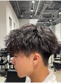 【リアルお客様スタイル】刈り上げツイスパマッシュ