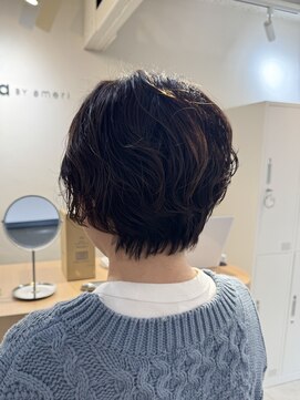 【kaela misaki】ショートスタイルでも自然な流れを◎