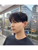 エイル 北堀江(Eir)&nbsp;韓国アイドル風　シースルーショート  ダウンパーマ