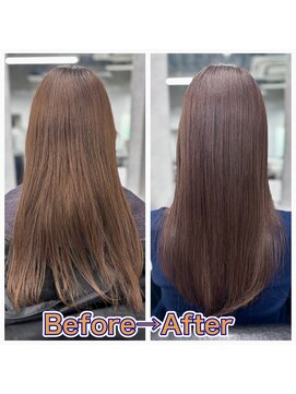 ネウィ 所沢(newi) イノアカラー×透明感つやブラウン