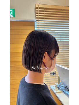 オーガニックエコ 川越(organic+eco) 20代30代ワンカールミニボブ春ヘア大人スタイル小顔カット