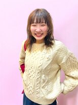 イズミ(Izumi) ベージュウルフIzumi/パーマ/黒髪/レイヤー/博多住吉