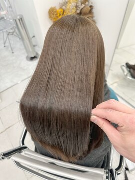 シアー(sheer) 《sheer /稲葉》#髪質改善カラー##グレージュカラー