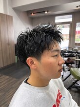 メンズ レオ 天六店(men's LEO)&nbsp;アップバングショートマッシュ