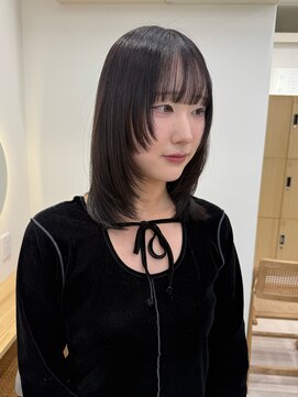 ハニー 町田(HONEY) 顔周りカット/顔周りレイヤー/ミディアムレイヤー