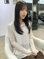 グランマッシュ(Granmash) フェイスレイヤー・大人スタイル・ブルーブラック・顔周り