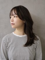サロンドバン 恵比寿&nbsp;透明感のあるダークカラー×レイヤーカット