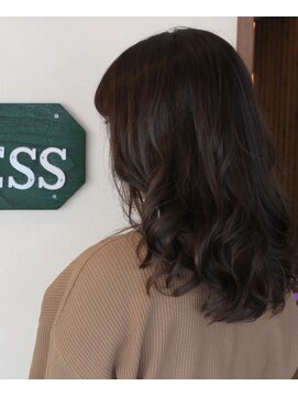 ヘアサロン リブレス(hair salon Li'Bless) ゆるふわボブ×アッシュグレー